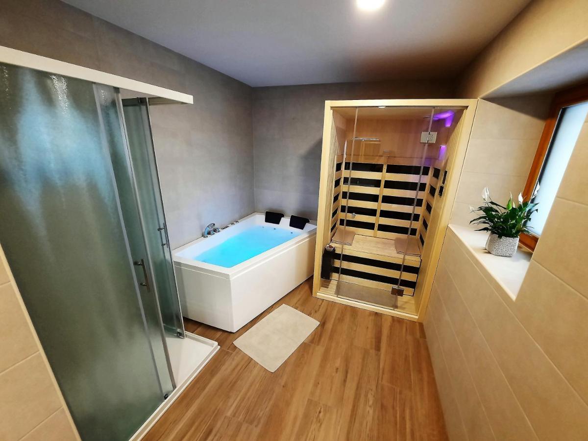 Apartments Hlapi With Spa Kobarid Exterior foto